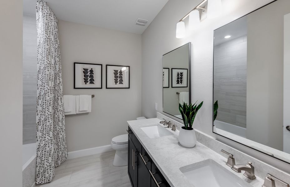 Furnished interior view inside a new home in Hendrix Reserve, Lake Worth (Image 10).