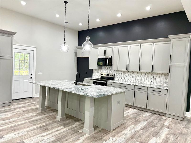 Furnished interior view inside a new home in , Calhoun (Image 4).