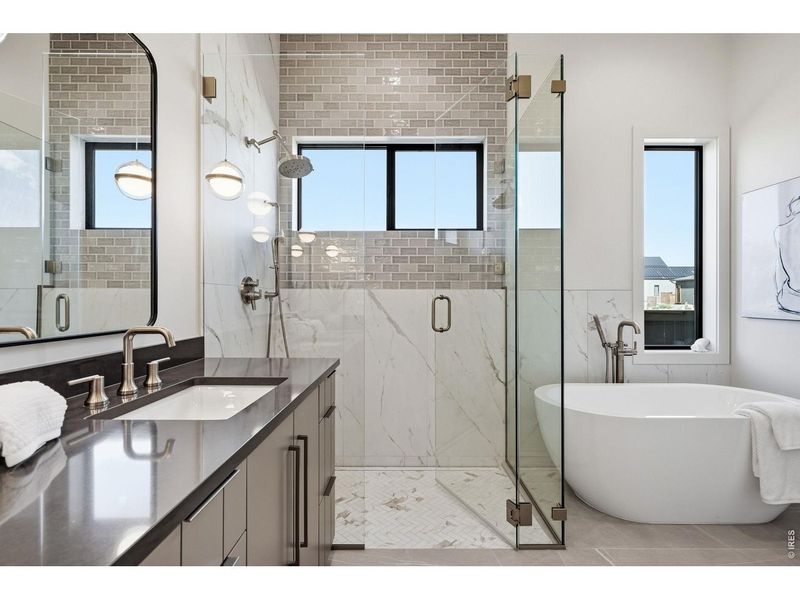 Furnished interior view inside a new home in , Superior (Image 11).