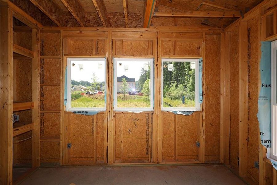 In-progress construction of a new home in Settingdown Farms, Cumming, GA (Image 6).