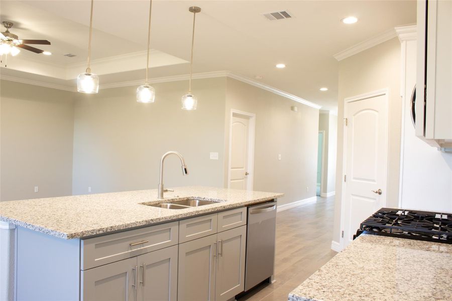 Furnished interior view inside a new home in , Port Neches (Image 8). Furnished interior view inside a new home in , Port Neches (Image 8).