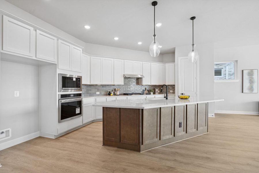 Furnished interior view inside a new home in Riceland 50’ Alley Load Homesites, Mont Belvieu (Image 5).