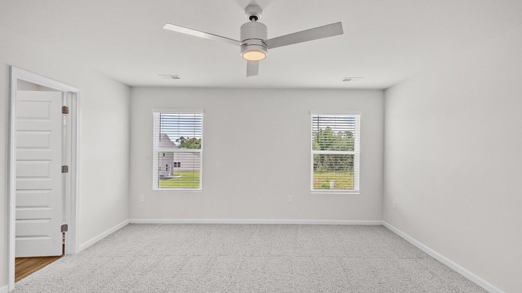 Spacious, unfurnished interior of a new home in Bellemeade Landing, Augusta (Image 20). Spacious, unfurnished interior of a new home in Bellemeade Landing, Augusta (Image 20).