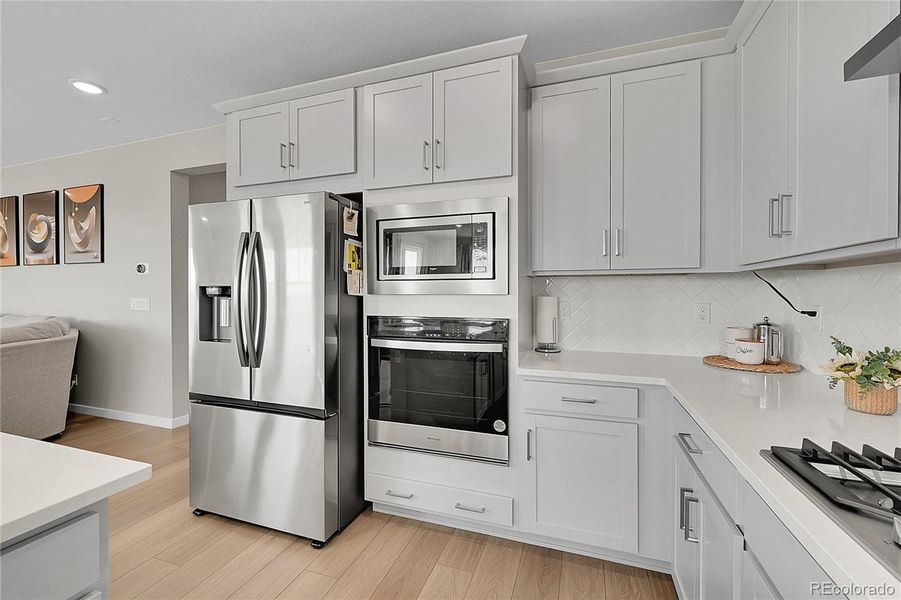 Furnished interior view inside a new home in , Aurora (Image 10).
