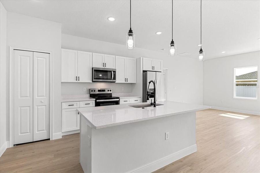 Furnished interior view inside a new home in , Ocala (Image 13).