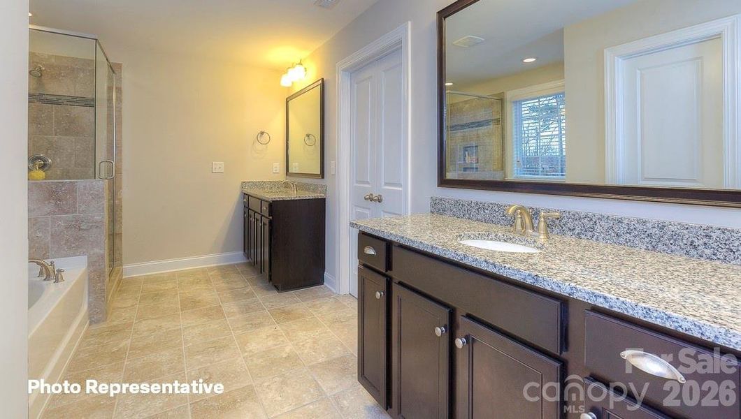 Furnished interior view inside a new home in Sylvan Creek, Denver (Image 29).