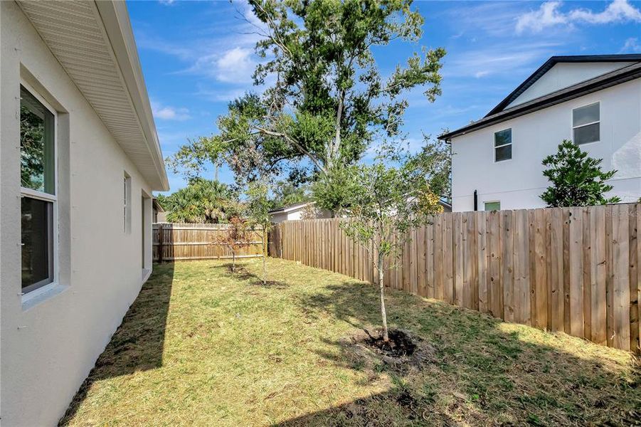 Exterior details and patio area of a home in , Tampa (Image 4). Exterior details and patio area of a home in , Tampa (Image 4).