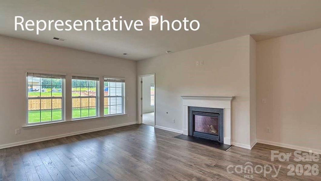 Spacious, unfurnished interior of a new home in Secrest Commons, Monroe (Image 13).