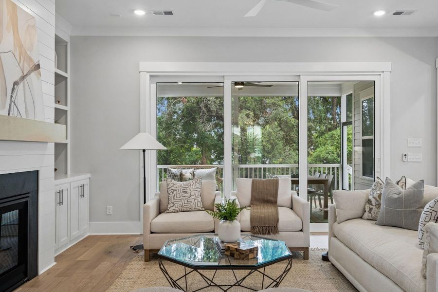 Furnished interior view inside a new home in , Wando (Image 37).