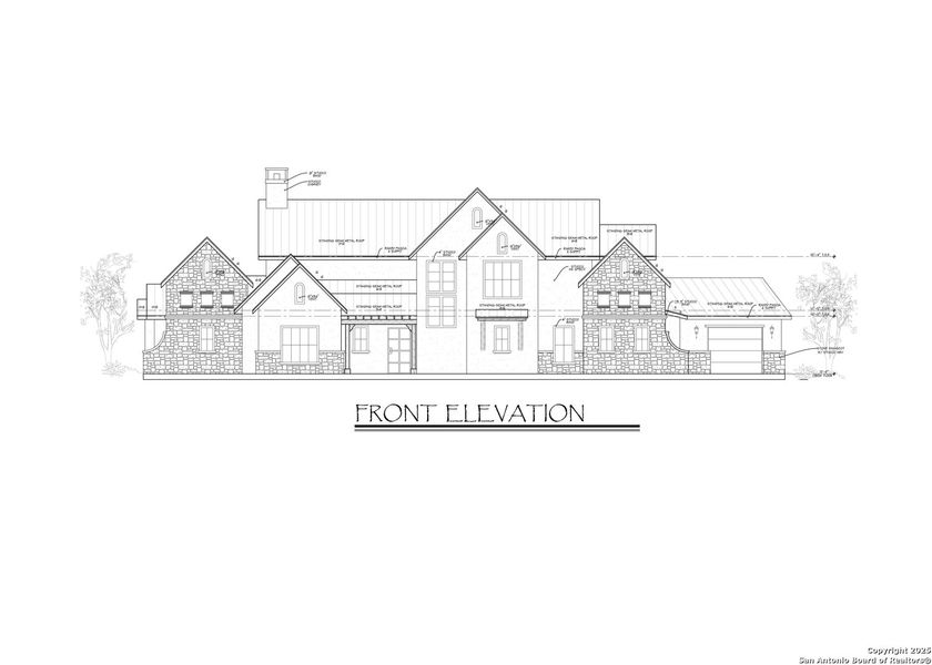 Exterior rendering of this home design in , Bulverde, TX (Image 2). Exterior rendering of this home design in , Bulverde, TX (Image 2).