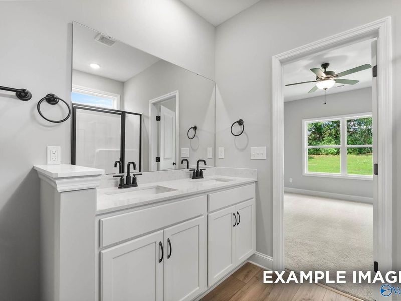 Furnished interior view inside a new home in Bailey Park, Fayetteville (Image 7).