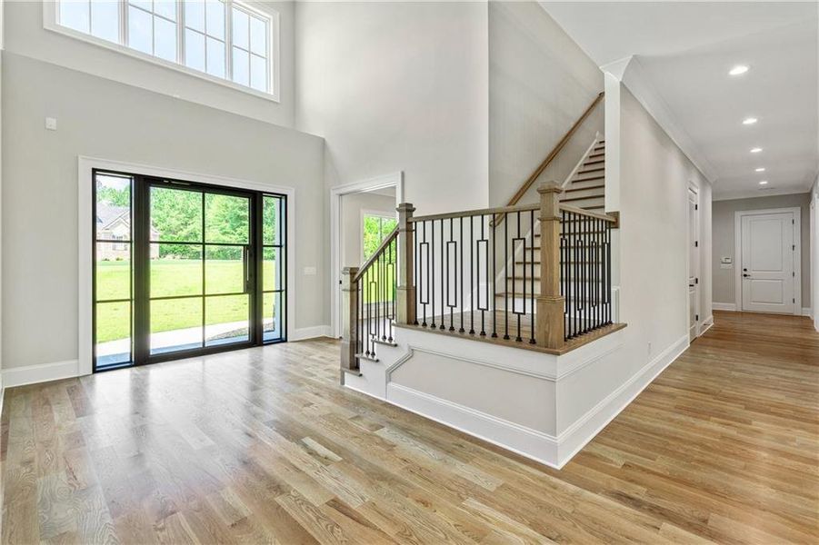 Furnished interior view inside a new home in , Newnan (Image 18).