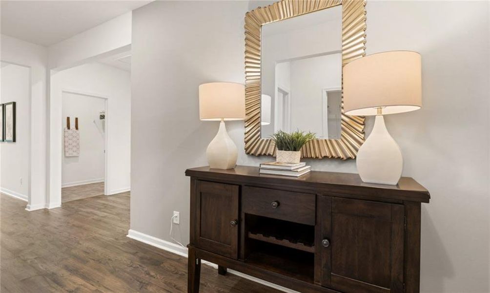 Furnished interior view inside a new home in Twin Lakes, Hoschton (Image 26).