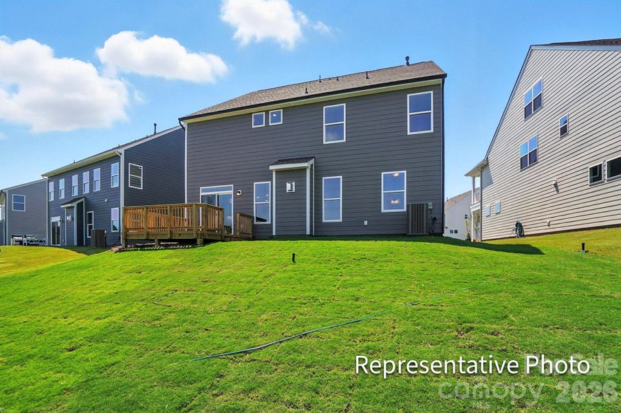 Exterior details and patio area of a home in , Sherrills Ford (Image 21).