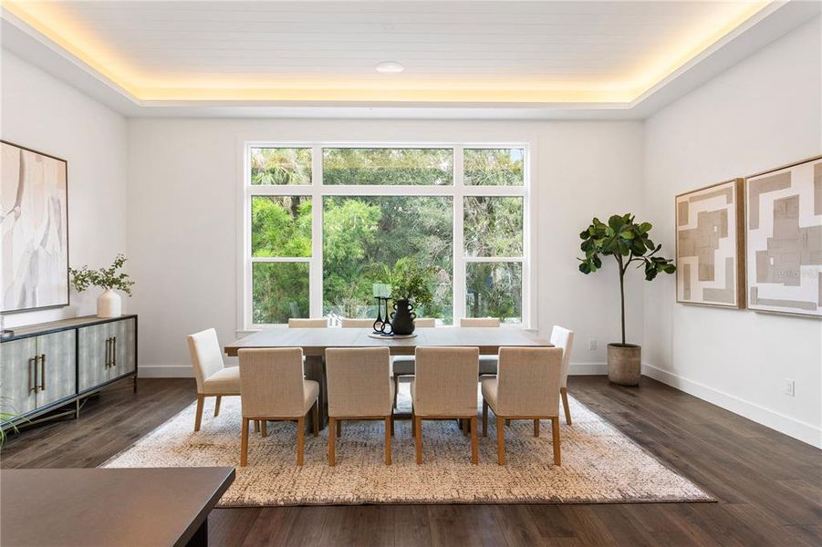 Furnished interior view inside a new home in , Tampa (Image 13).