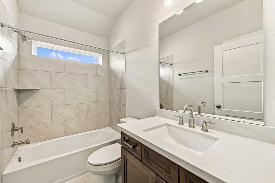 Furnished interior view inside a new home in Arabella on the Prairie, Richmond (Image 8).