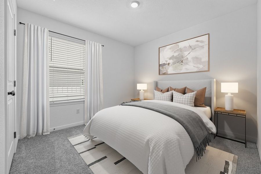 Furnished interior view inside a new home in Sunfield, Buda (Image 14).