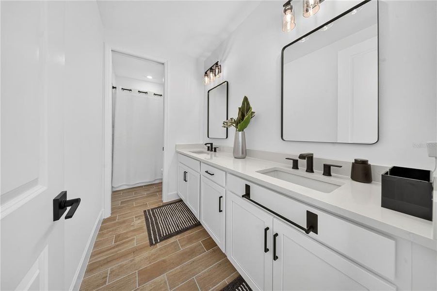Furnished interior view inside a new home in , Wesley Chapel (Image 31).