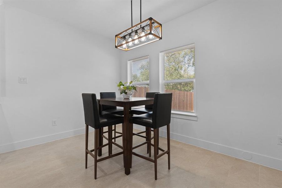 Furnished interior view inside a new home in , Fort Worth (Image 12).