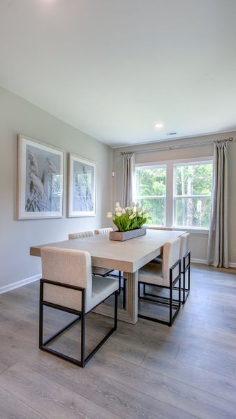 Representative furnished interior of a home built from the Newport by Taylor Morrison in Silverstone Traditional, Knightdale (Image 16).