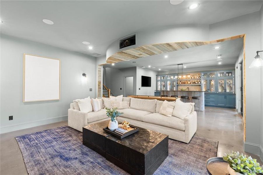 Furnished interior view inside a new home in , Marietta (Image 71). Furnished interior view inside a new home in , Marietta (Image 71).