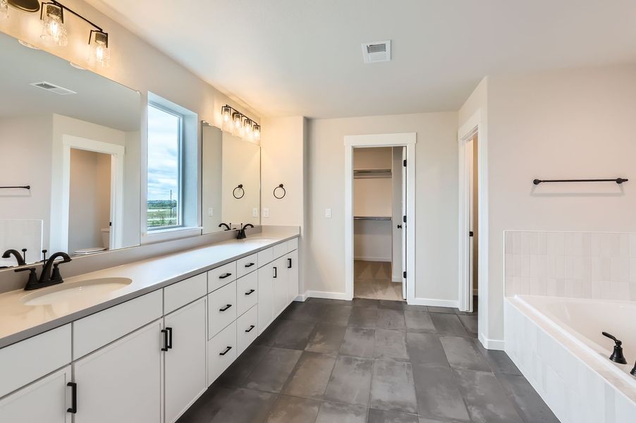 Plan V435 Representative Photo - Main Bathroom