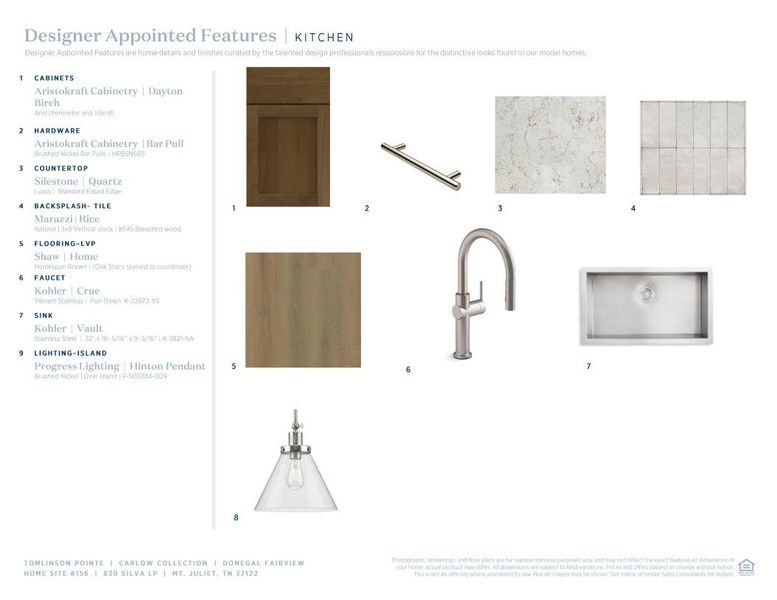 Sample of building materials used in homes in Tomlinson Pointe - Carlow Collection, Mount Juliet (Image 7).