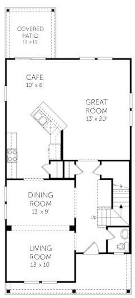 1st Floorplan - Representative Photo