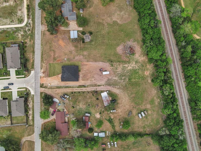 Site preparation for new homesites in , Brenham (Image 19).