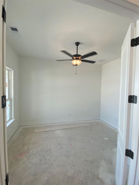 Study at Front of Home