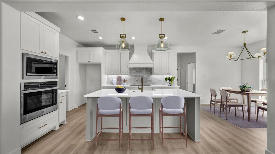 Furnished interior view inside a new home in , Weatherford (Image 3). Furnished interior view inside a new home in , Weatherford (Image 3).