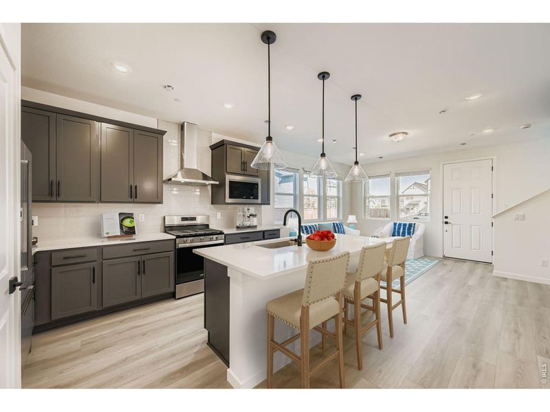 Furnished interior view inside a new home in Mountain Brook, Longmont (Image 17).