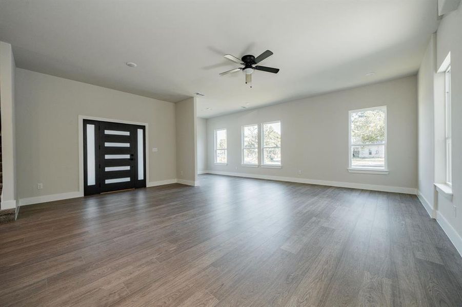 Spacious, unfurnished interior of a new home in , Terrell (Image 35). Spacious, unfurnished interior of a new home in , Terrell (Image 35).