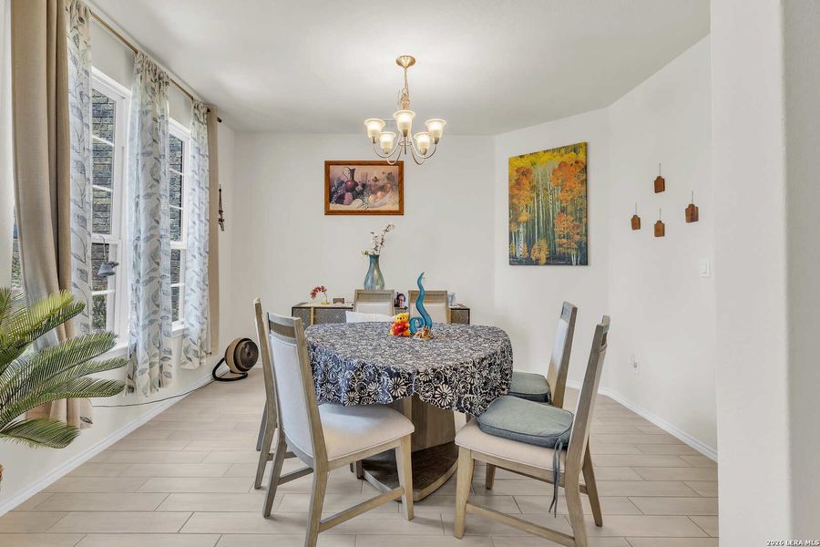 Furnished interior view inside a new home in Davis Ranch, San Antonio (Image 15).