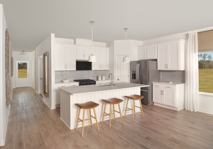 Representative furnished interior of a home built from the Truman by Ashton Woods in Trieste at Bella Vita, Myrtle Beach (Image 7).