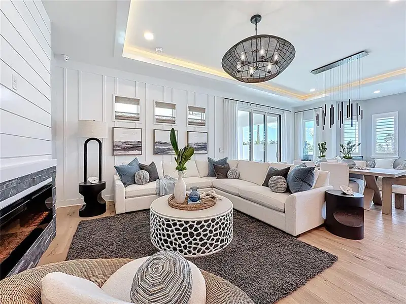 Furnished interior view inside a new home in , Bradenton (Image 7).