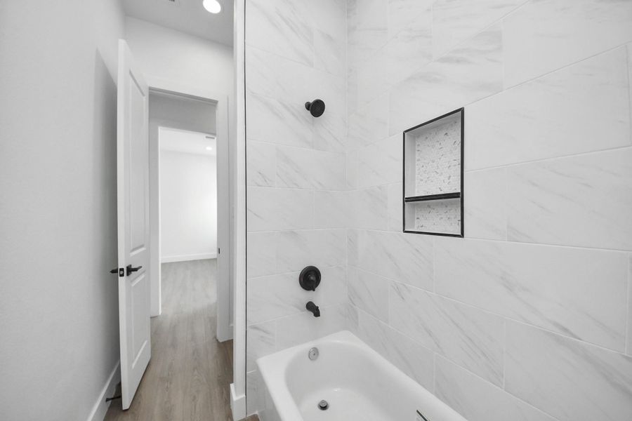 Furnished interior view inside a new home in , Houston (Image 15).