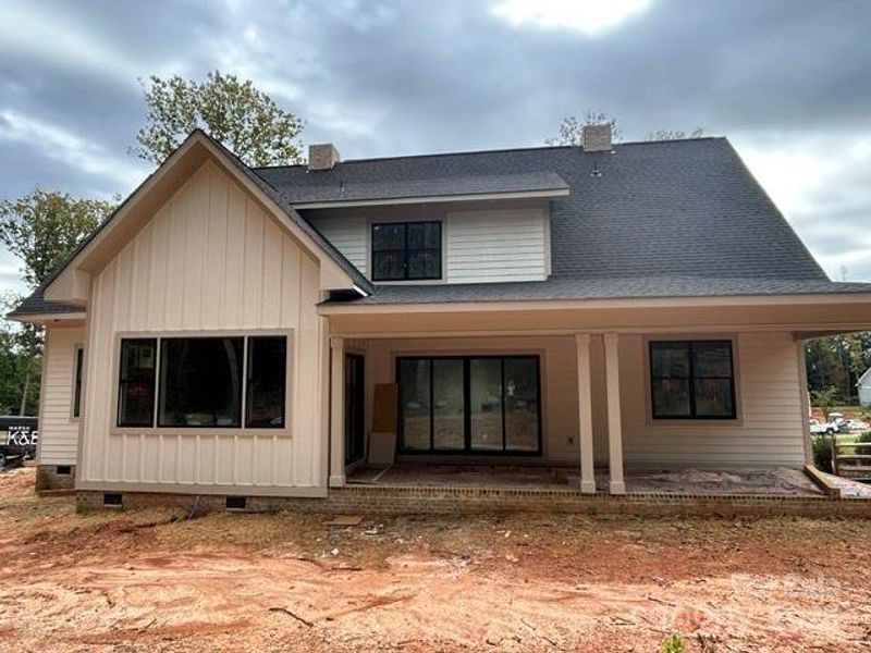 Exterior details and patio area of a home in , Lincolnton (Image 5).
