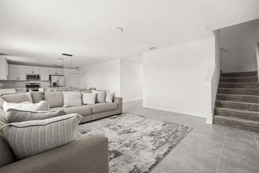 Furnished interior view inside a new home in Knightsbridge, Kissimmee (Image 9). Furnished interior view inside a new home in Knightsbridge, Kissimmee (Image 9).