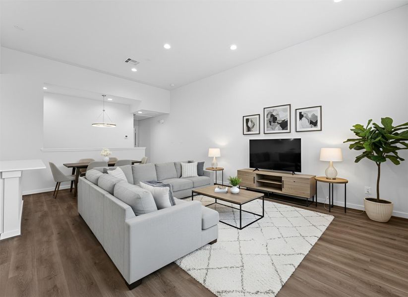 Home is virtually staged. Home is virtually staged.