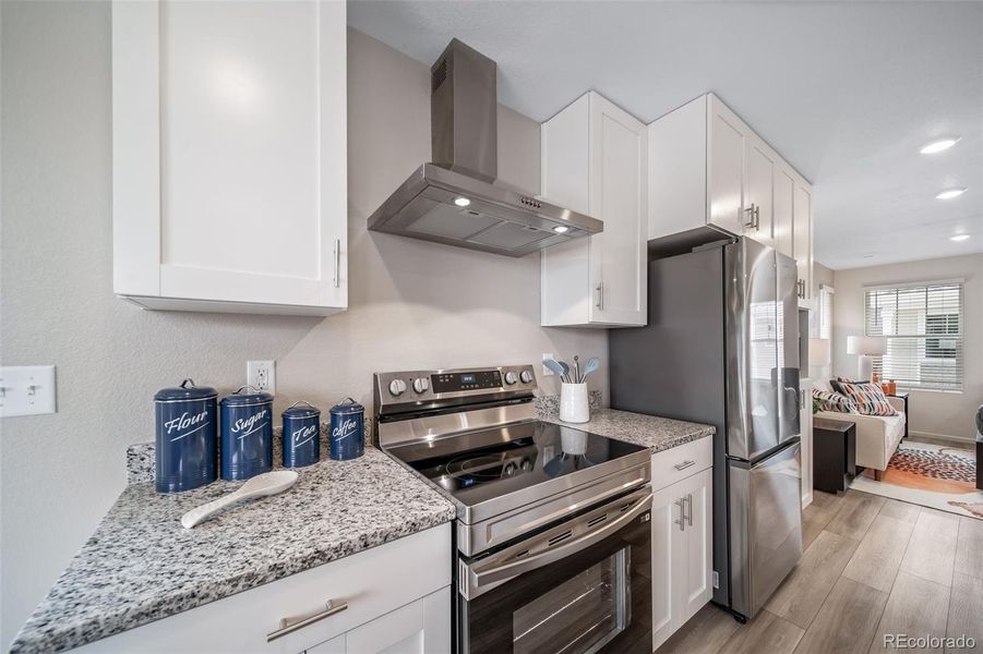 Furnished interior view inside a new home in Reunion, Commerce City (Image 11).