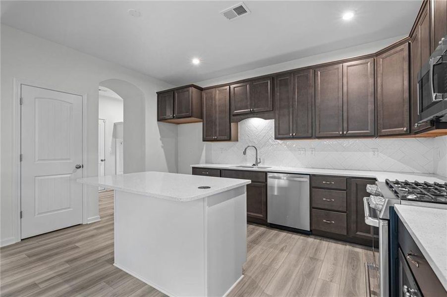 Furnished interior view inside a new home in Laurel Farms, Dallas (Image 6).