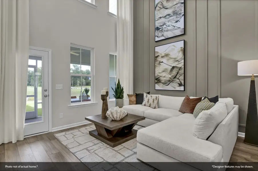 Furnished interior view inside a new home in Avenue One, Castle Hayne (Image 12). Furnished interior view inside a new home in Avenue One, Castle Hayne (Image 12).