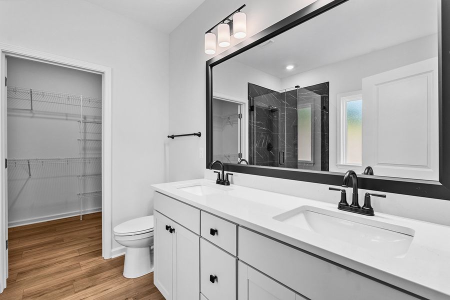 Furnished interior view inside a new home in Brooke Hill, Lewisville (Image 14). Furnished interior view inside a new home in Brooke Hill, Lewisville (Image 14).