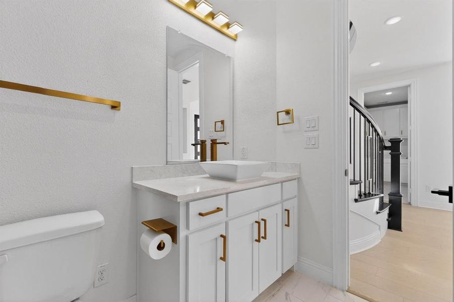 Furnished interior view inside a new home in , Prosper (Image 11).