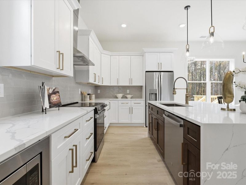 Furnished interior view inside a new home in , Mooresville (Image 13).
