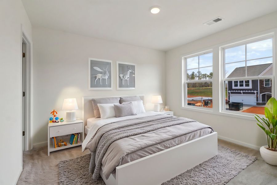 Representative furnished interior of a home built from the Porter II by Great Southern Homes in Cottages at Roofs Pond, West Columbia (Image 62).