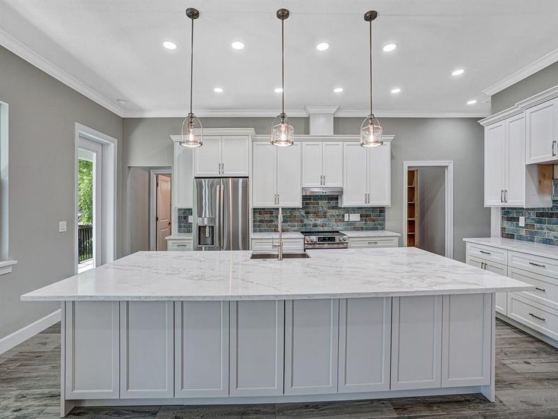 Furnished interior view inside a new home in , Safety Harbor (Image 6).