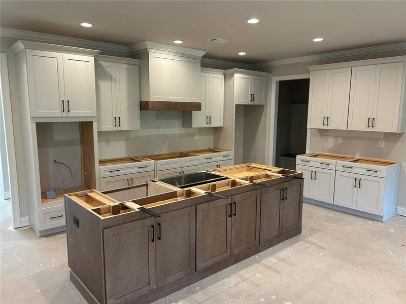 In-progress construction of a new home in , Dallas, GA (Image 4).