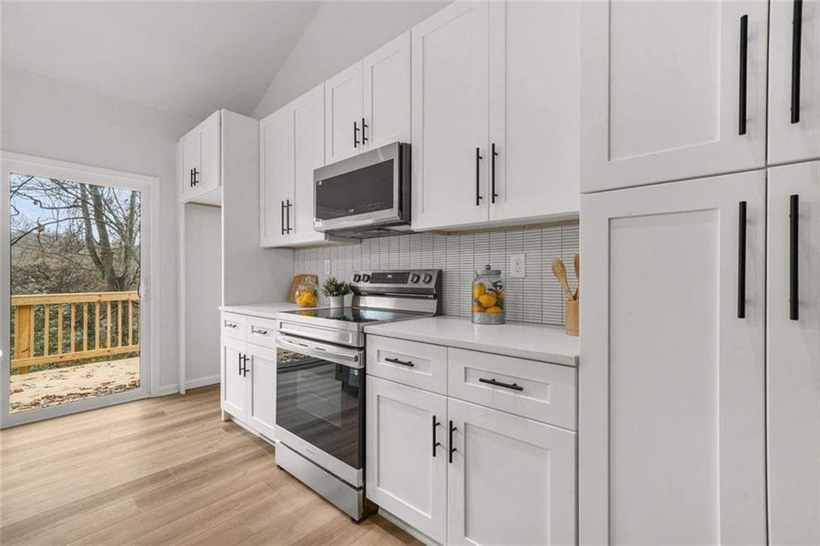 Furnished interior view inside a new home in , Atlanta (Image 5).
